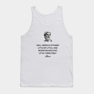 Zeno Stoic Quote Tank Top